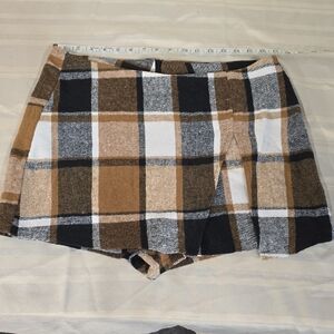 Chic Brown & Tan Skorts